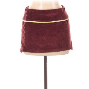 Urban Outfitters Maroon/burgundy mini skirt